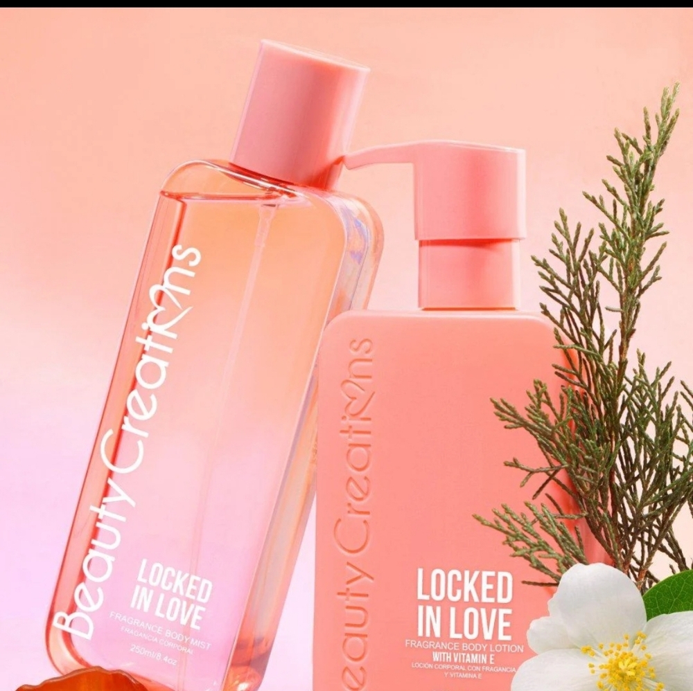 Beauty Creations Locked in Love Pink Fragrance Duo